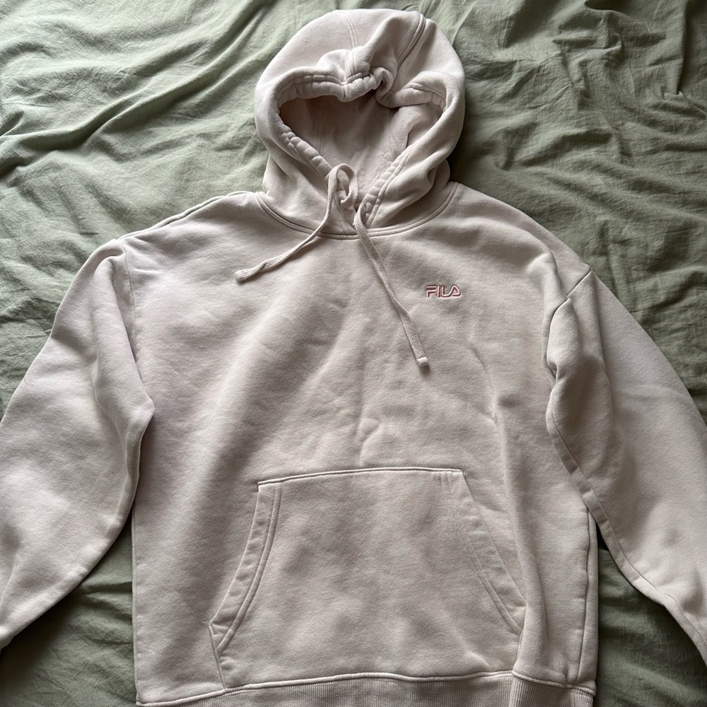 FILA Pastel Pink Hoodie